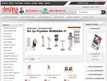 Tablet Screenshot of destina.com.tr